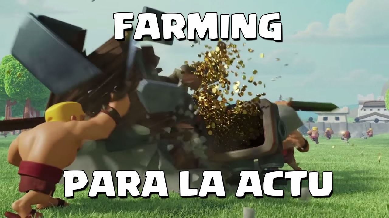 ¡¡ASÍ NOS PREPARAMOS PARA LA ACTU!! | Farming Time | Clash of Clans con TheAlvaro845 | Español