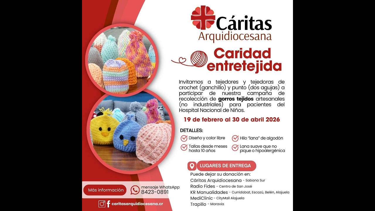 Nota Caridad Entretejida 2026 en Canal 7