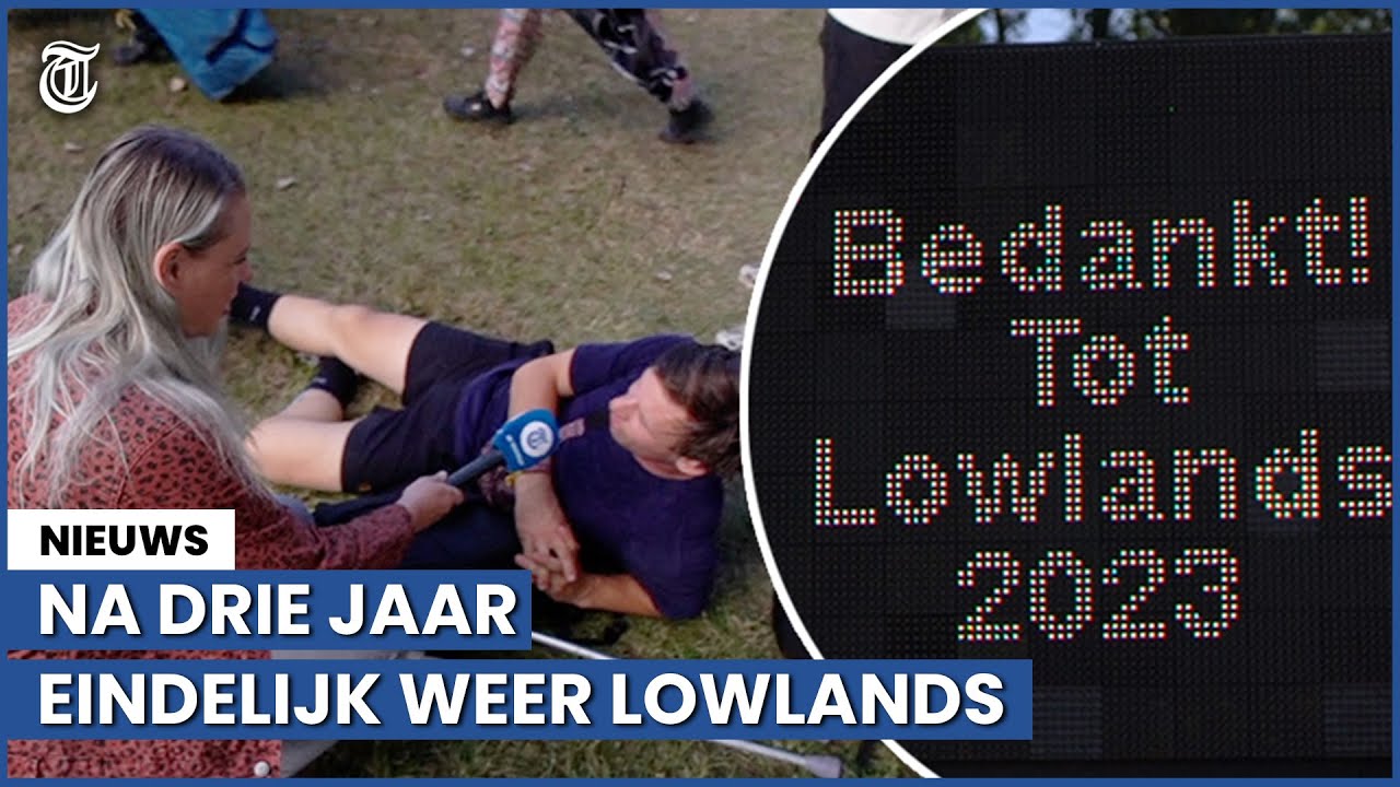 Festivalganger kapot na Lowlands: 'Veel schatjes hebben bier gehaald'