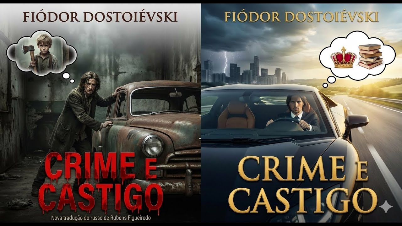 Dostoiévski Explica a Origem do Crime na Alma Humana - Inscreva-se no nosso canal