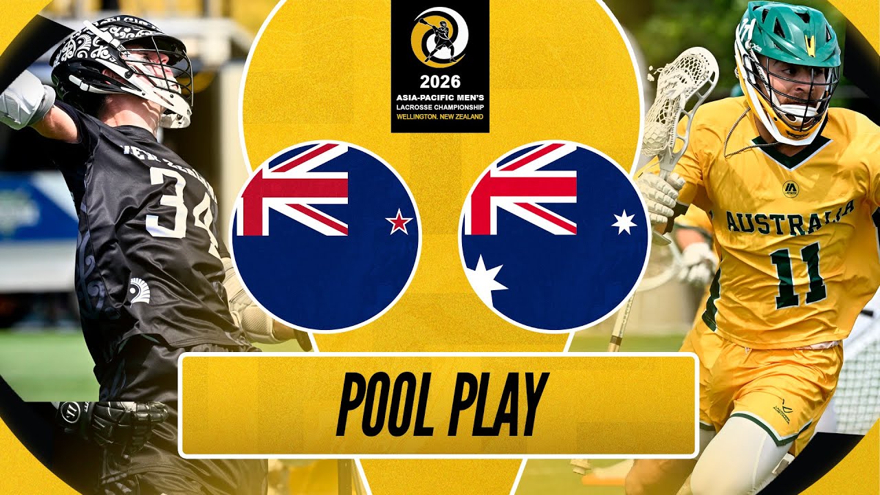 New Zealand 🇳🇿 vs Australia 🇦🇺 | Pool Play | 2026 Asia-Pacific Men's Lacrosse Championship