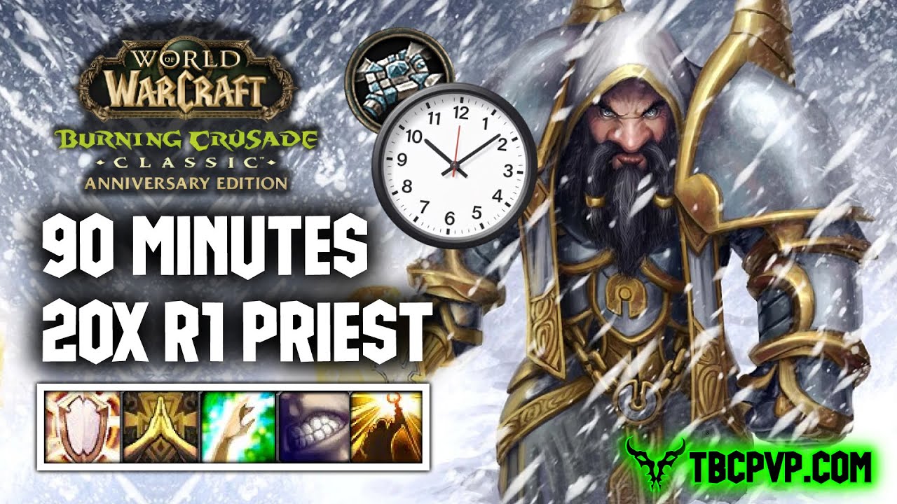 90 Min with 20x R1 Priest Paypays ⚪ A TBC Arena Masterclass