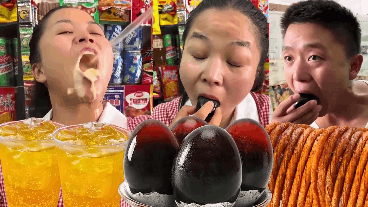 这些零食是80后们的最爱，你都吃过吗？EP 155#童年零食#童年零食女孩#回忆童年