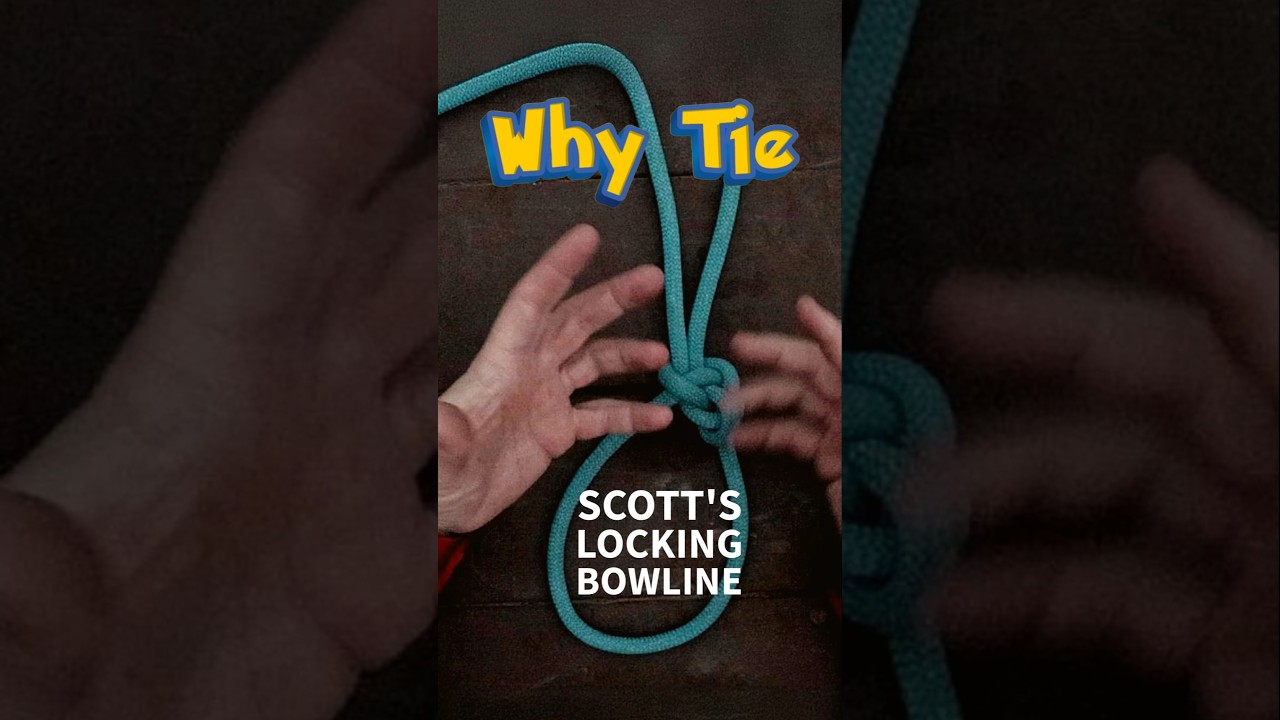 Scott’s Bowline: Rescue-Ready Knot Pros & Cons #Shorts #howto #knots