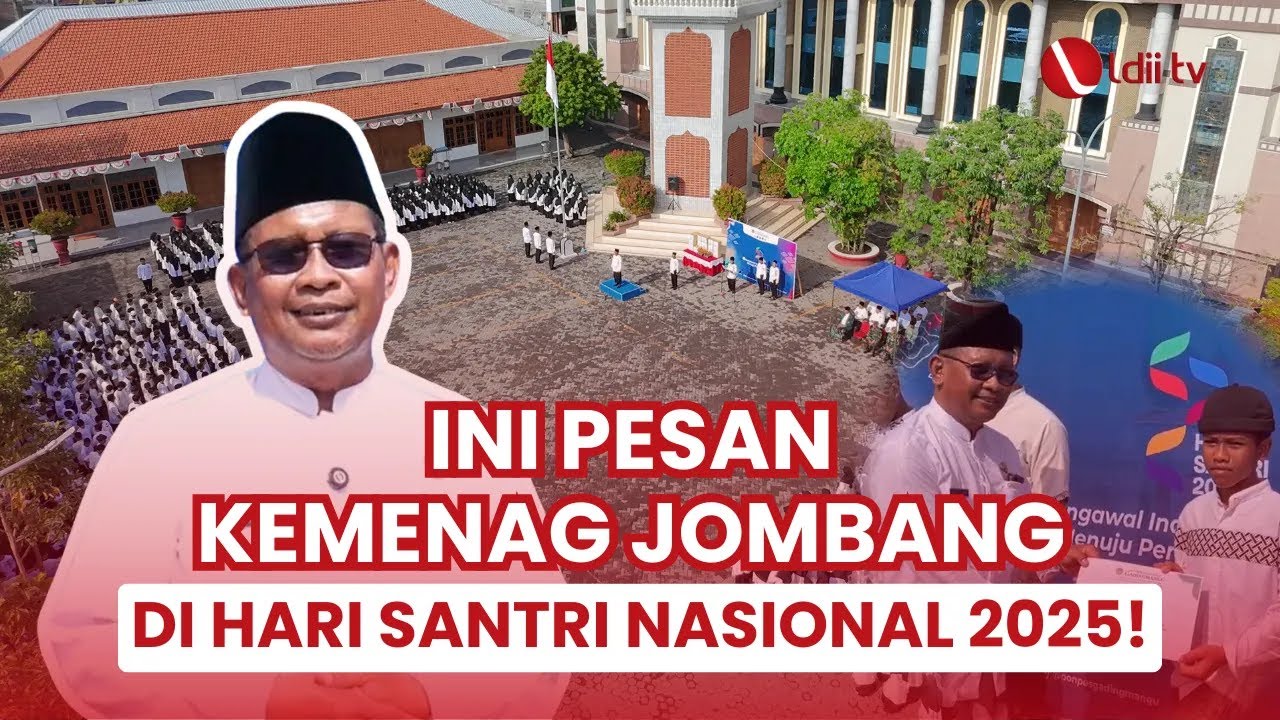 LDII TV: Kemenag Jombang Apresiasi Ponpes Gadingmangu dalam Peringatan Upacara HSN 2025