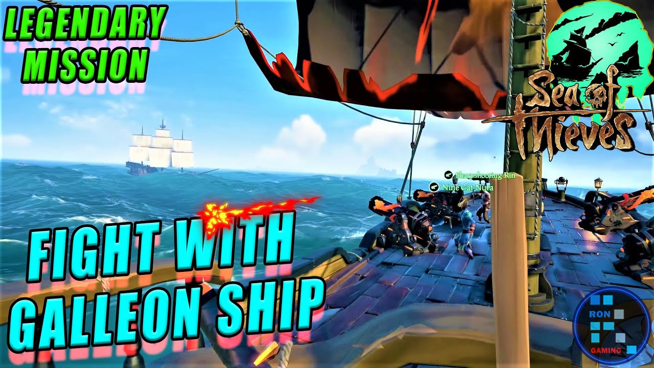 Sea Of Thieves | Mission K Bich Me Ek Galleon Ship Ko Dubadiya