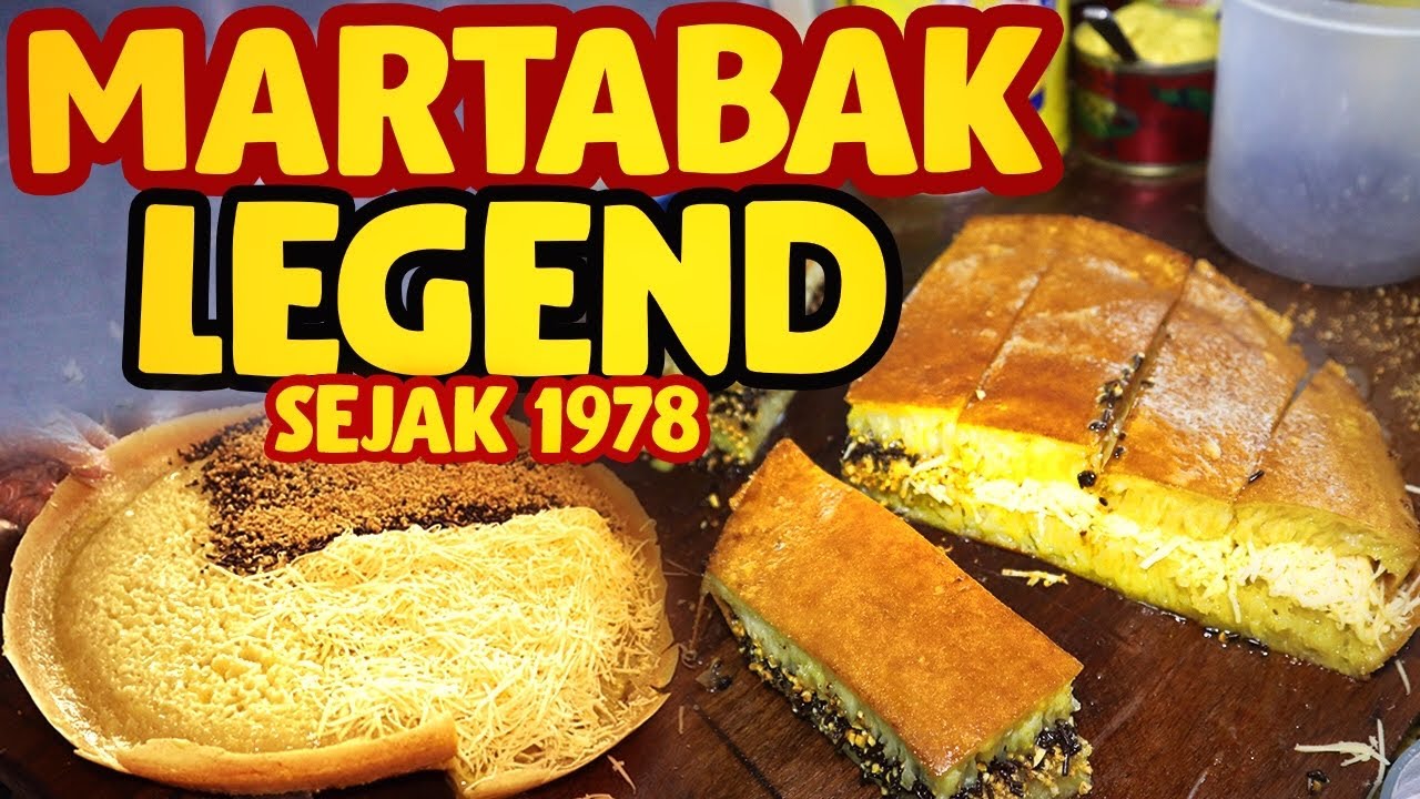 LEGENDARISS !!! JUALAN DARI 350 PERAK !!! BEBERAPA JAM LUDES PULUHAN LOYANG !!! MARTABAK KOH AFO !!!