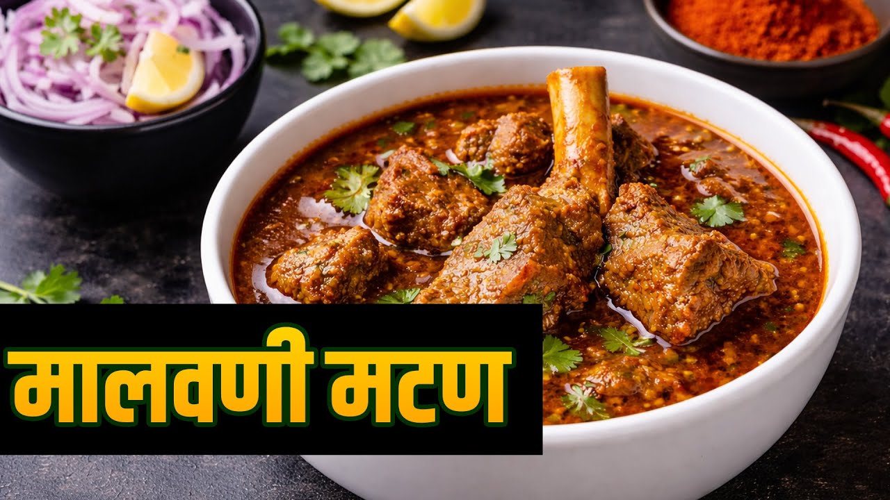 मालवणी मटण बनवायची सोपी पद्धत | Malvani Mutton Recipe | Samiksha Parab