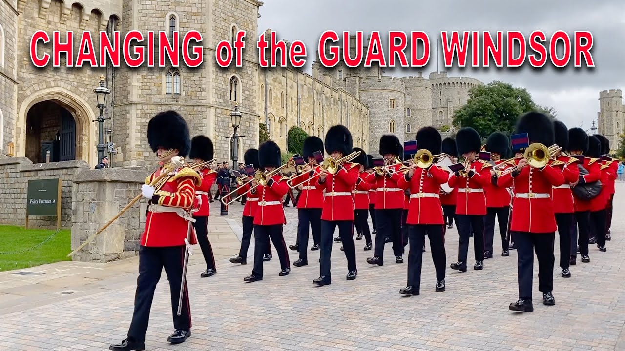 WINDSOR CASTLE GUARD Band of the Grenadier Guards with Number 7 Company Coldstream Guards NEW💂