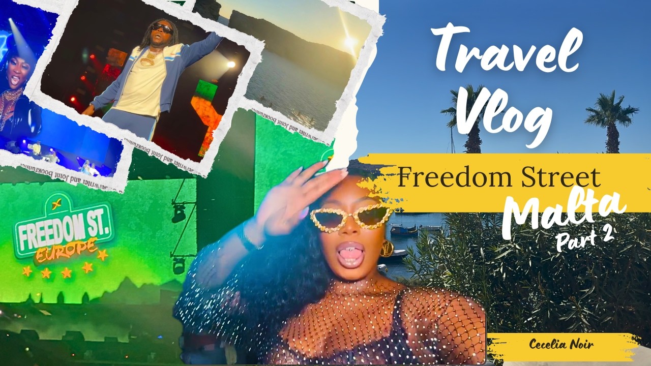 Travel Vlog | Vybz Kartel & Spice SHUT DOWN Malta | Freedom Street Europe | Malta Diaries Pt. 2 |