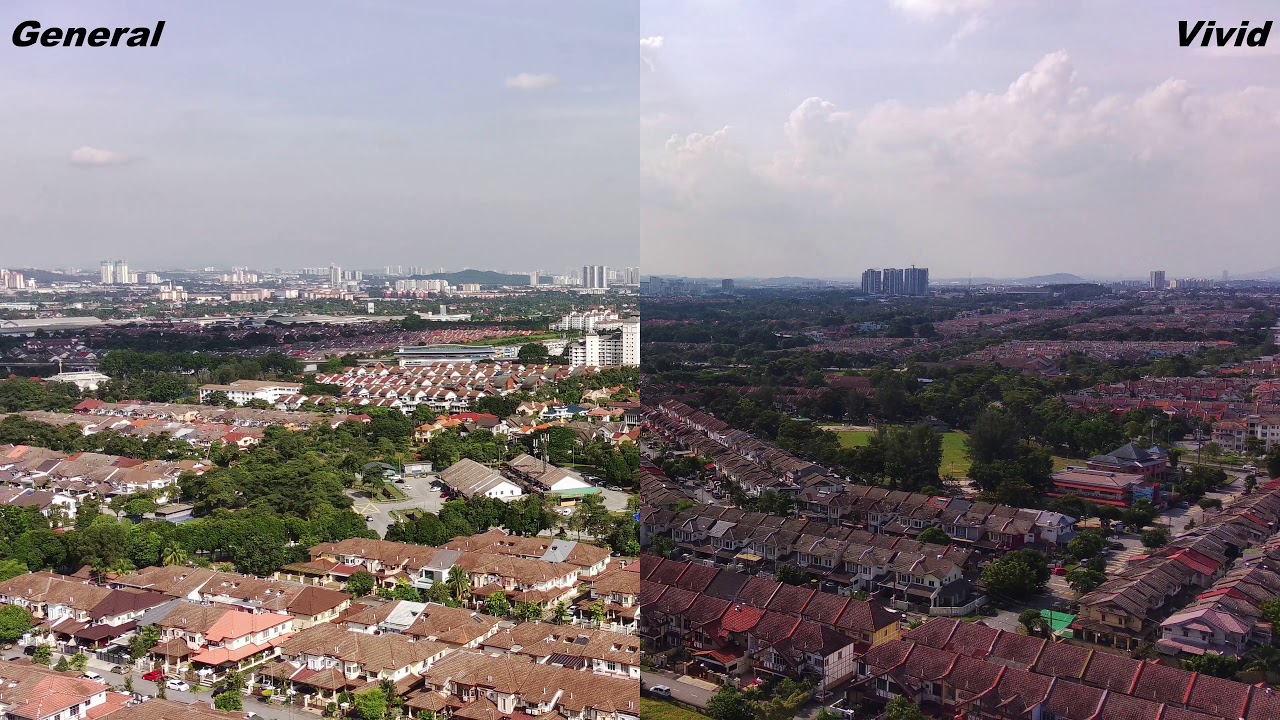 Fimi X8 SE 2020 | Color Setting Comparison | Raw Full Auto 4K 30Fps