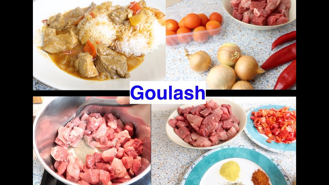 Goulash🇩🇪Receta Fácil Guiso Casero con carne @reZigiusz @receta