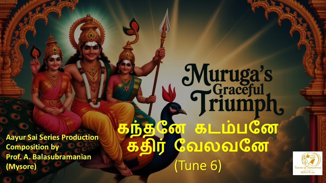 கந்தனே கடம்பனே கதிர் வேலவனே (Tune 6)