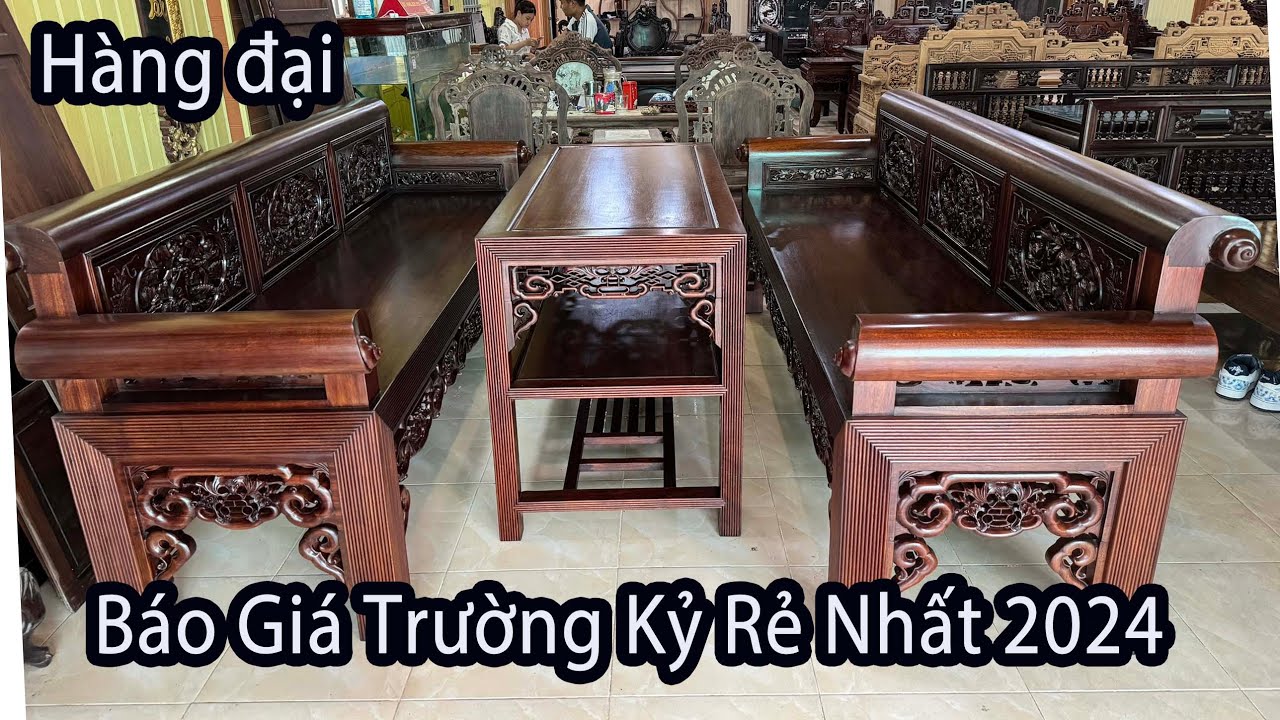 Báo Giá | Bộ Bàn Ghế Trường Kỷ Hàng Khủng | Giá Cực Rẻ