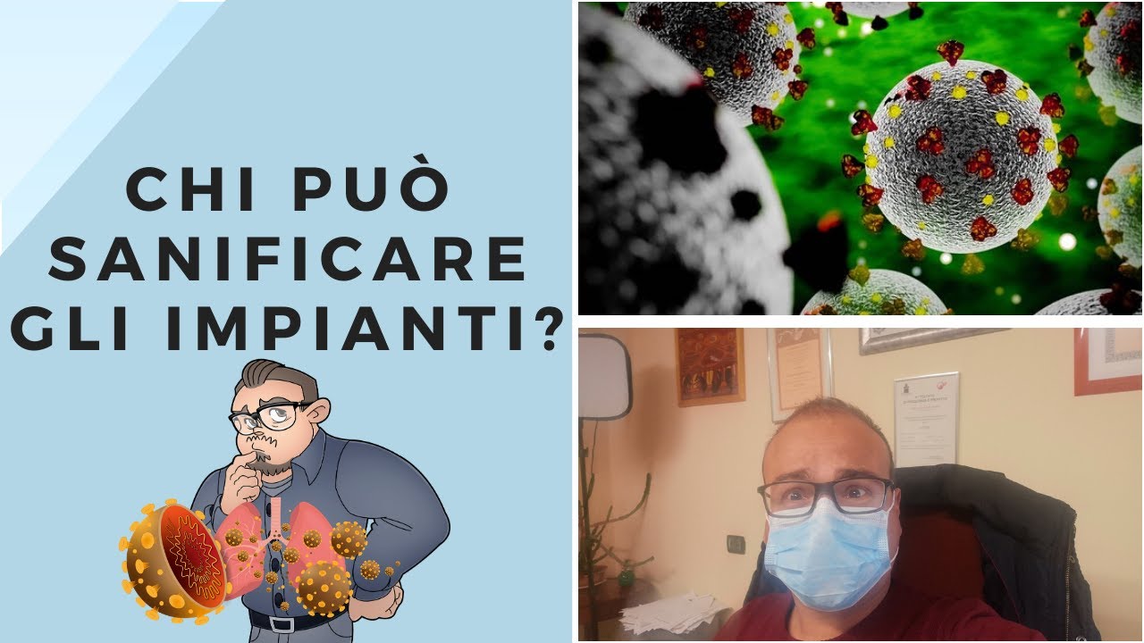 Chi può sanificare gli impianti?