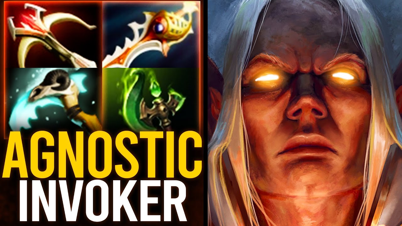 AGNOSTIC INVOKER EXORT BUILD EPIC 24 KILLS GAME | Dota 2 Invoker