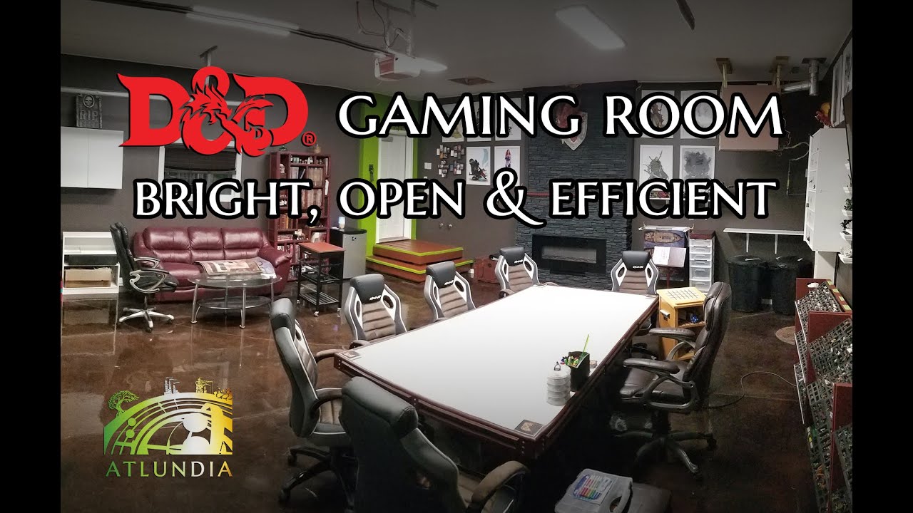 Tour Atlundia's D&D Gaming Room!