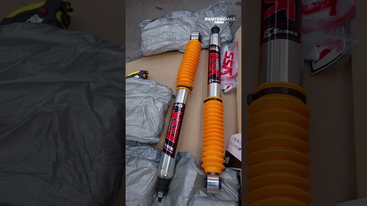 INSTALLED SHOCK YSS E SERIES ON TOYOTA FORTUNER #bantengmas #shockbreaker #offroad4x4