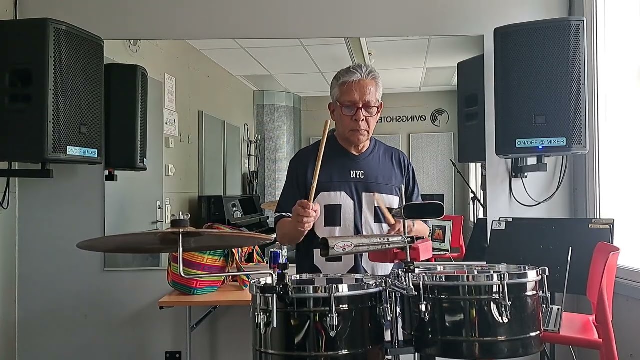La negra no quiere. Grupo Niche. Cover timbal Chacho galeano Salgado