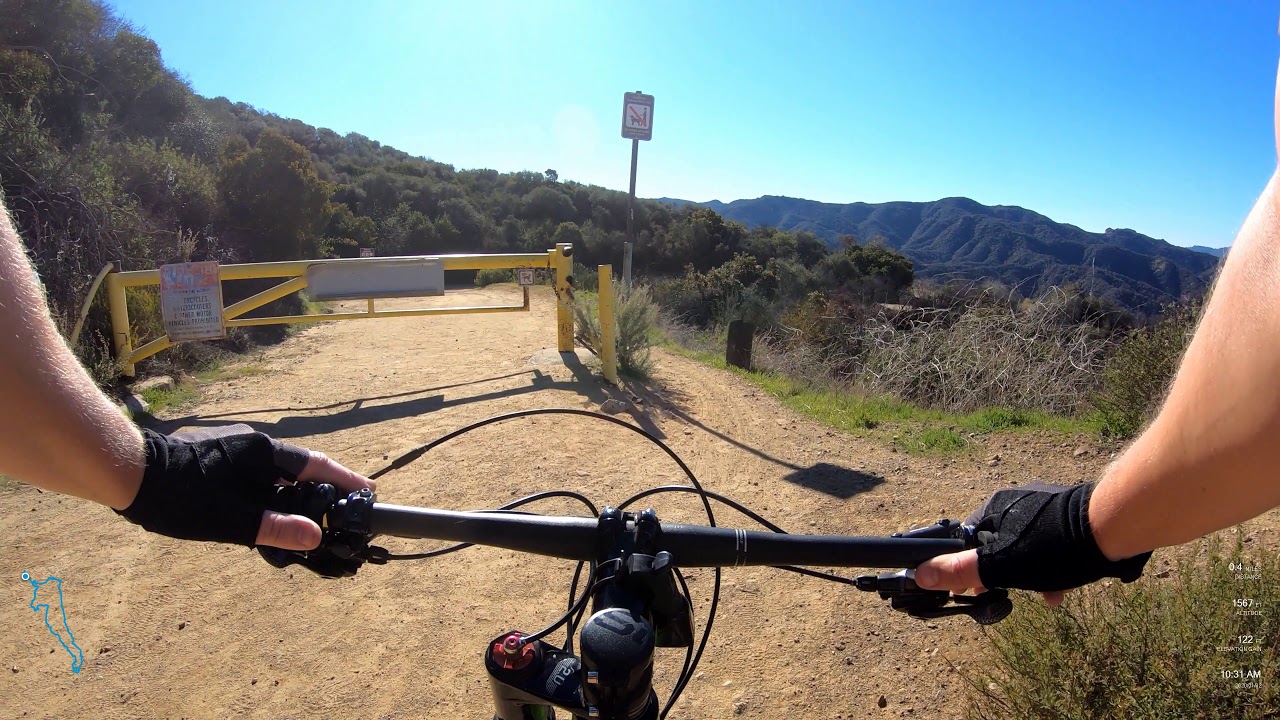 Santa Monica Mountains: Will Rogers State Park + Sullivan Canyon Fire Road (Indoor Cycling Video)