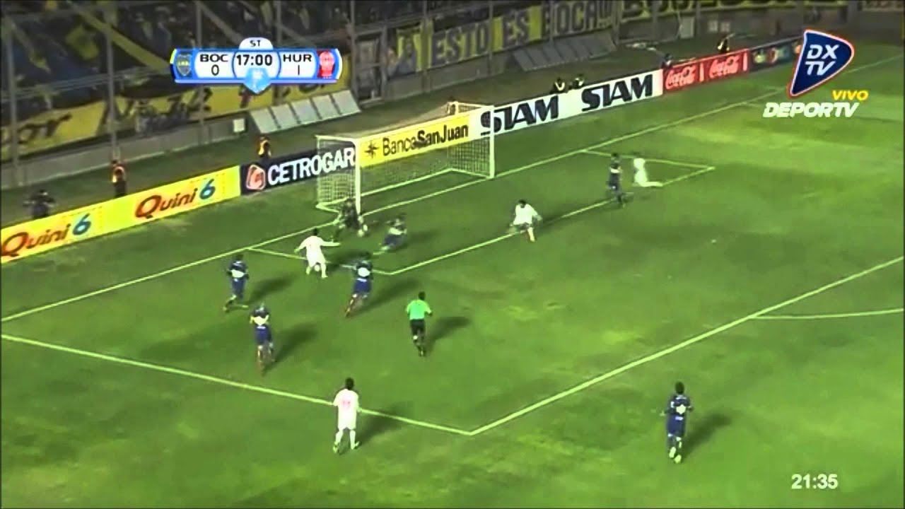 Ca&ntilde;o de Pity Martinez y Tapada de Orion. (Hurac&aacute;n 2 - Boca 0)