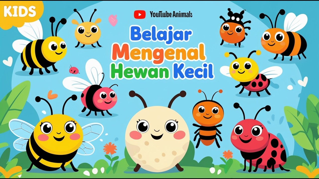 Yuk Kenal Hewan Mini Indonesia & Inggris