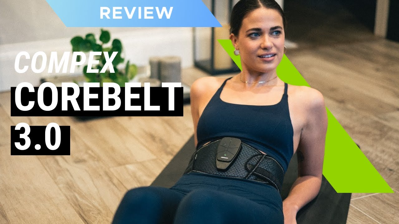 Analizamos el cinturón de estimulación muscular Compex Corebelt 3.0