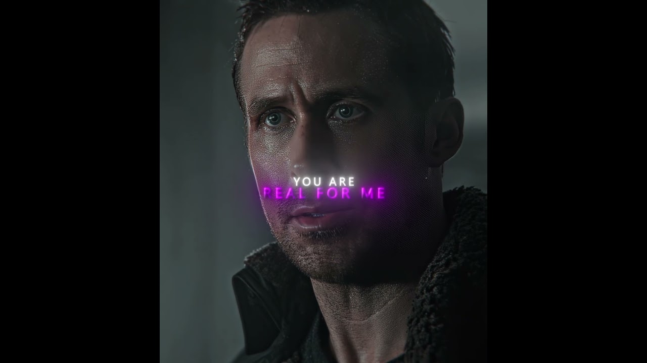 Real For Me - "Blade Runner 2049" Edit | Narvent - Fade Into Darkness (slowed)