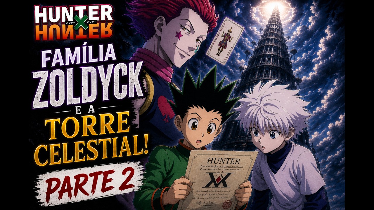 Resumão Hunter x Hunter família Zoldyck e torre celestial! - Parte 2