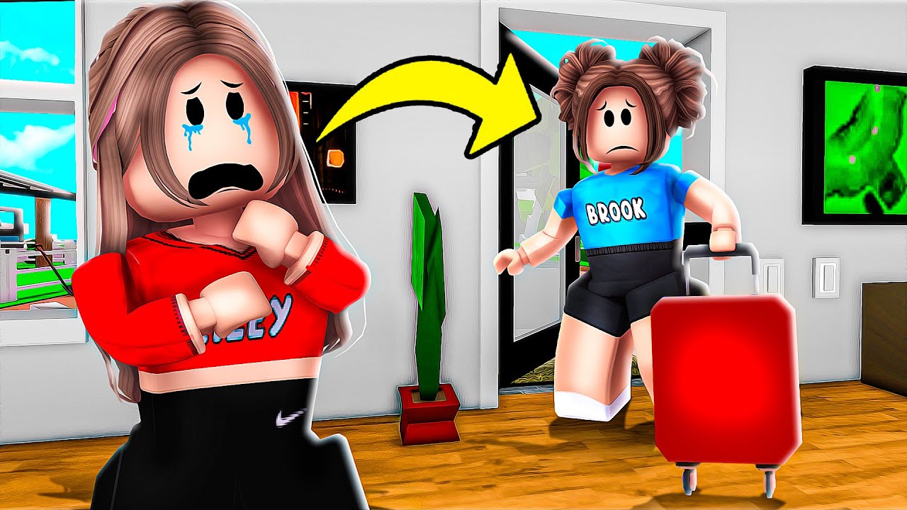 Брук УЕЗЖАЕТ В Roblox Brookhaven!!