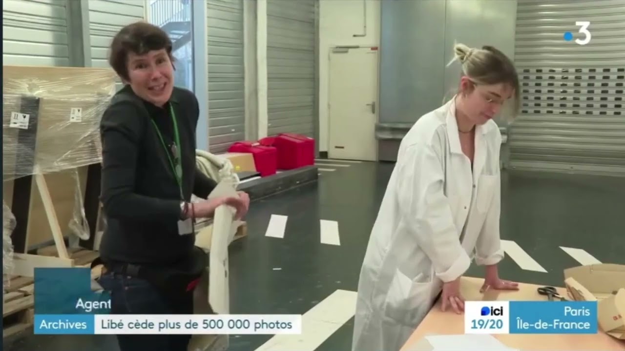 Archives : Libé cède plus de 500 000 photos. Reportage de France 3 Paris Île-de-France