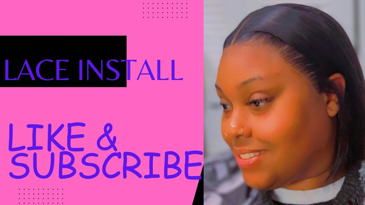 Protective Style| Quick weave frontal bob 🖤