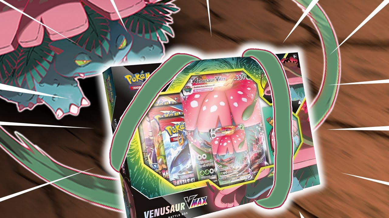Opening a Venusaur Vmax Battle Box!