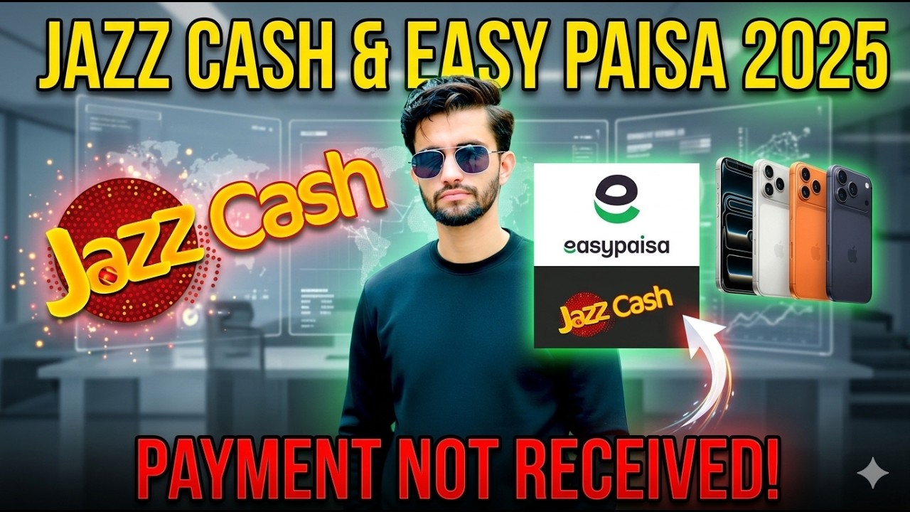 JazzCash & Easypaisa Payment Late Issue 2025  | Payment Not Received Problem Explained