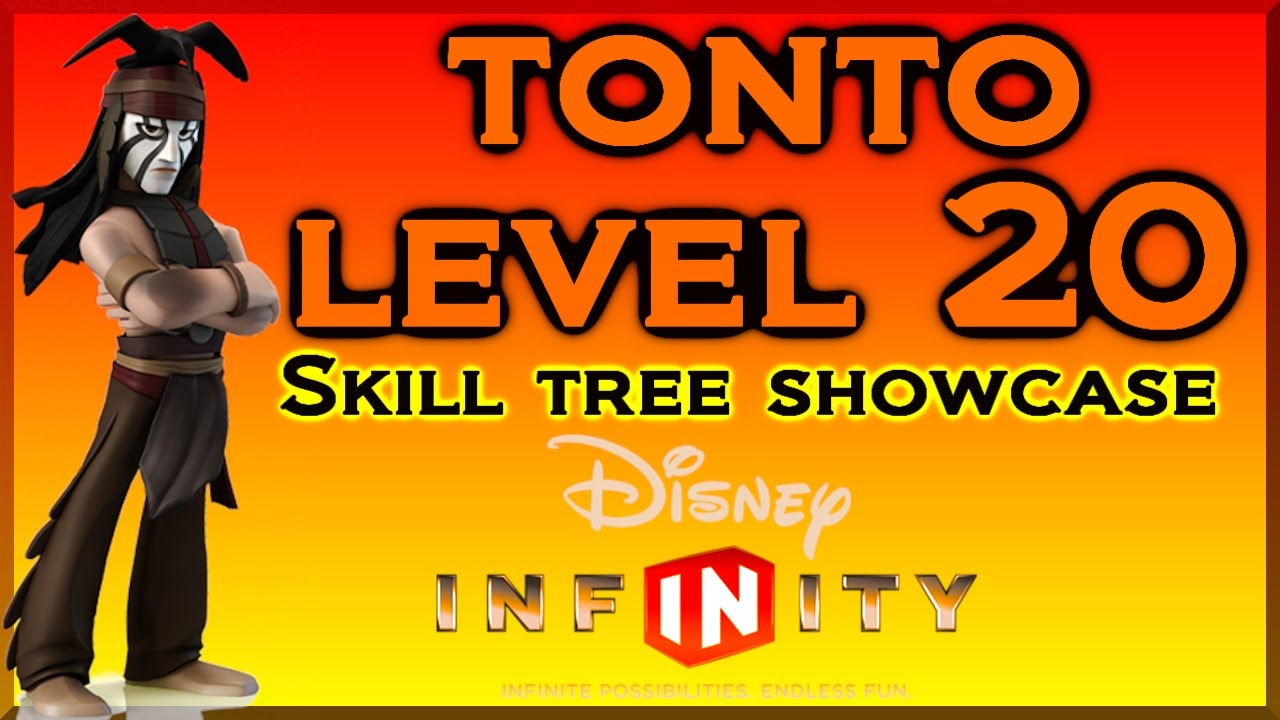 Disney InfinityTonto Level 20 Skill Tree Lets Play Walk Through By DisneyToyCollector