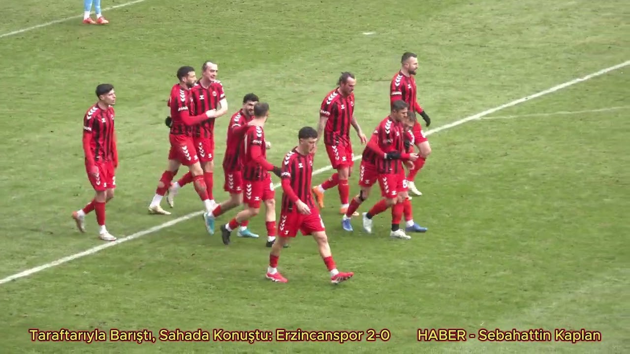 ZİNCİRLER KIRILDI! ERZİNCANSPOR ALTINORDU’YU SAHADAN SİLDİ: 2-0