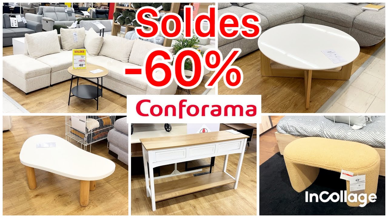 😘💢 CONFORAMA  SOLDES PROMO 25 janvier 2025