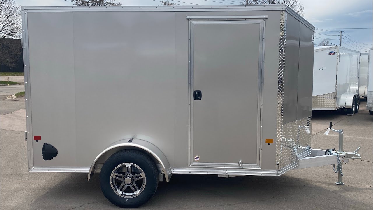 EZ HAULER 6X10 ENCLOSED TRAILER
