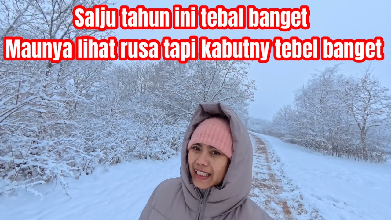 SALJU KALI INI TEBEL BANGET MAUNYA LIHAT RUSA TAPI TERTUTUP KABUT
