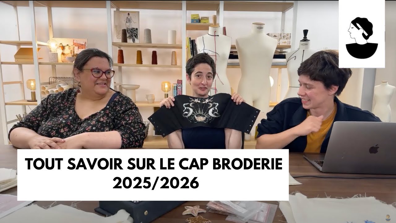 Découvrez notre formation professionnelle pour passer le CAP Broderie