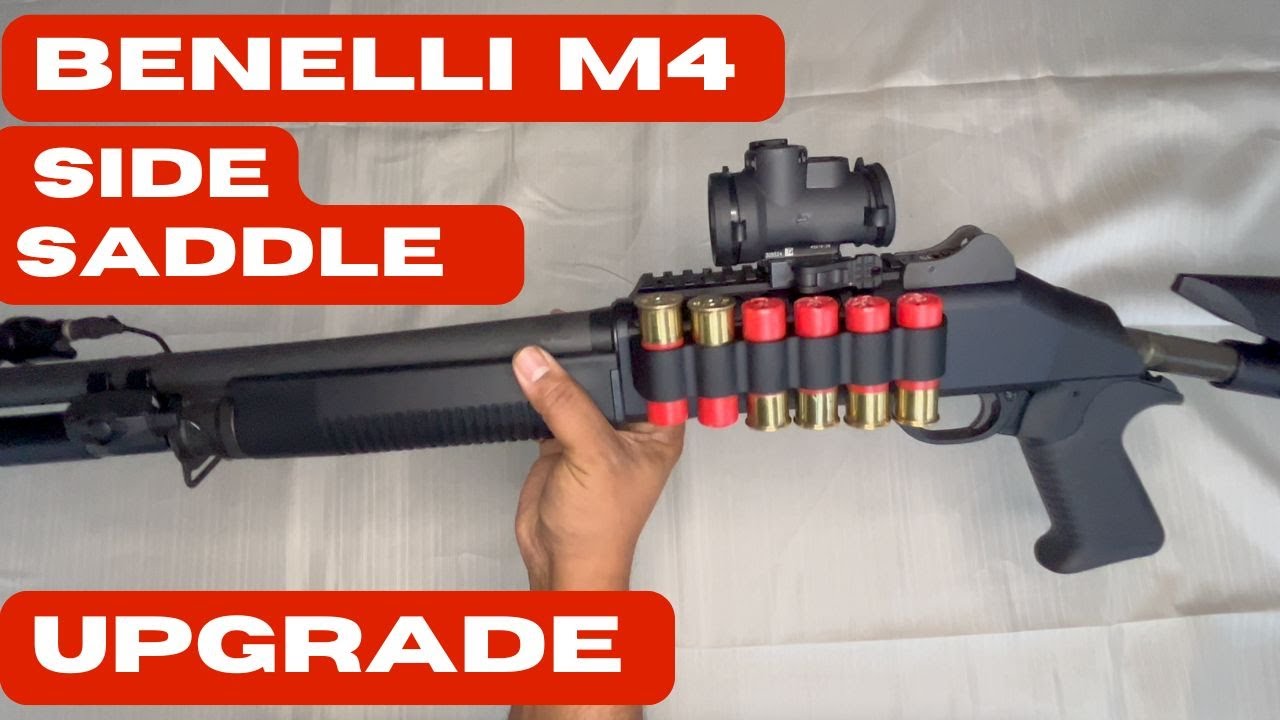 Улучшенная планка и боковой кронштейн для Benelli M4: установка тактического бронежилета Mesa Tac...