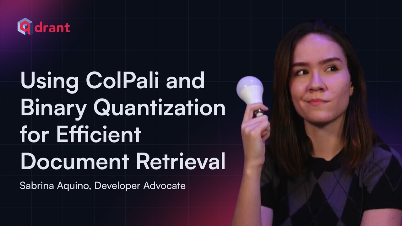 Оптимизация поиска документов с помощью двоичного квантования ColPali и Qdrant
