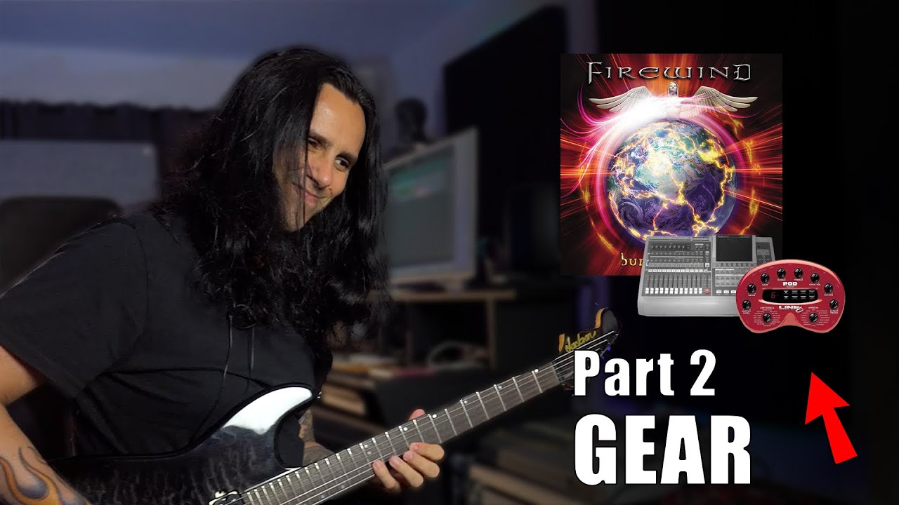 The gear I used to record Burning Earth album