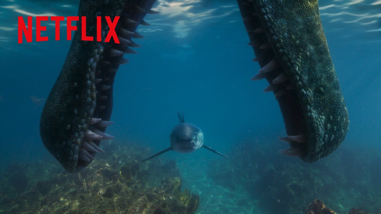 恐竜が魚釣り？ - スピノサウルスの狩りの心得🦕 | ダイナソーズ: 恐竜の時代 | Netflix Japan