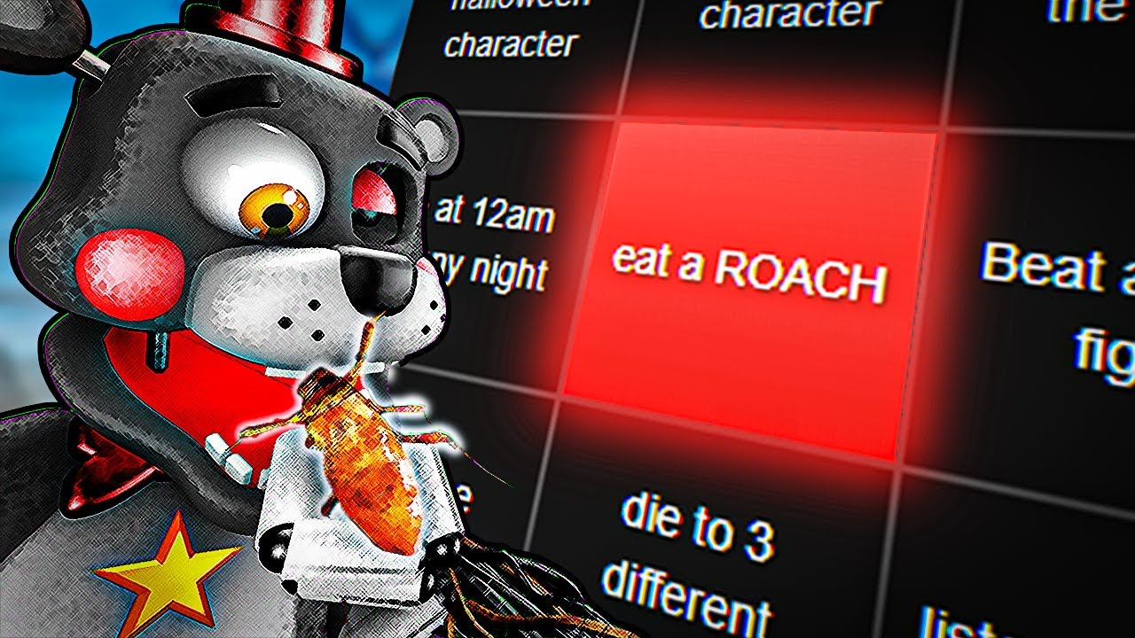 FNaF Franchise Bingo: BLACKOUT EDITION