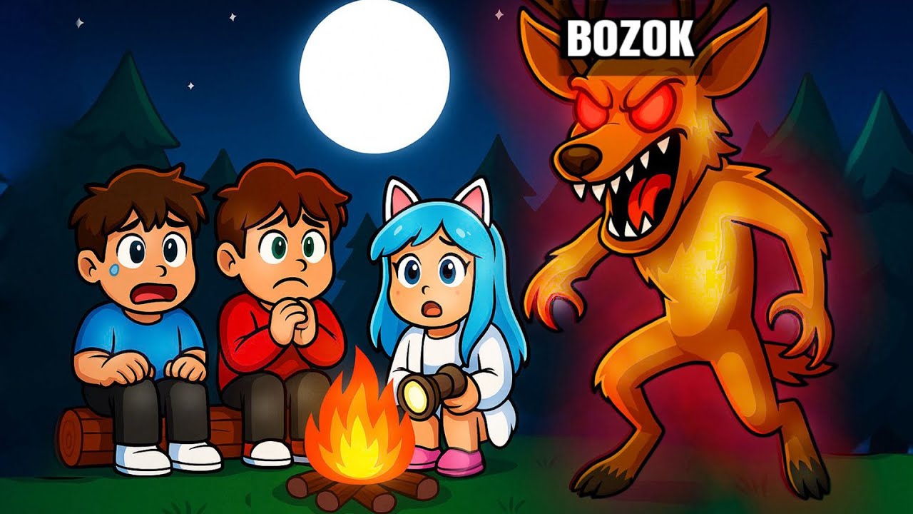 Ormanda 99 Gece'de GEYİK OLDUM... ROBLOX 99 NIGHTS IN FOREST 😱🌲RP