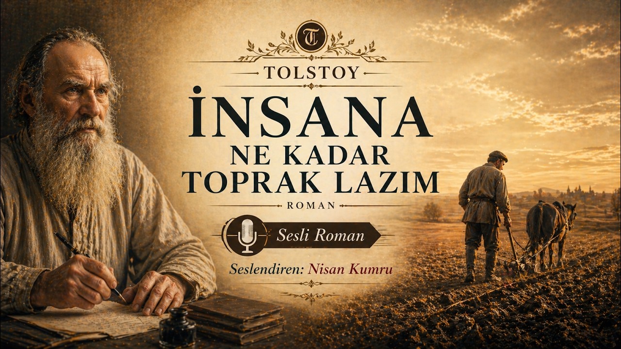 İNSANA NE KADAR TOPRAK LAZIM | TOLSTOY Sesli Öykü
