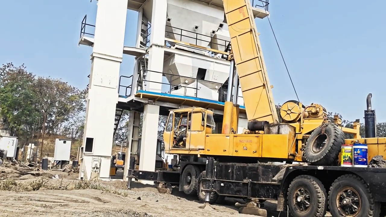 50 ton crane operator plant setup ⚡