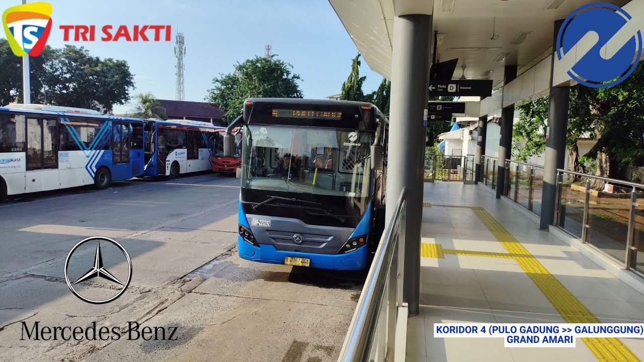 🔵[TRIP] TransJakarta MB OH-1626L AT Trisakti Transliner 2 (BMP-220292) (PULO GADUNG - KESATRIAN)