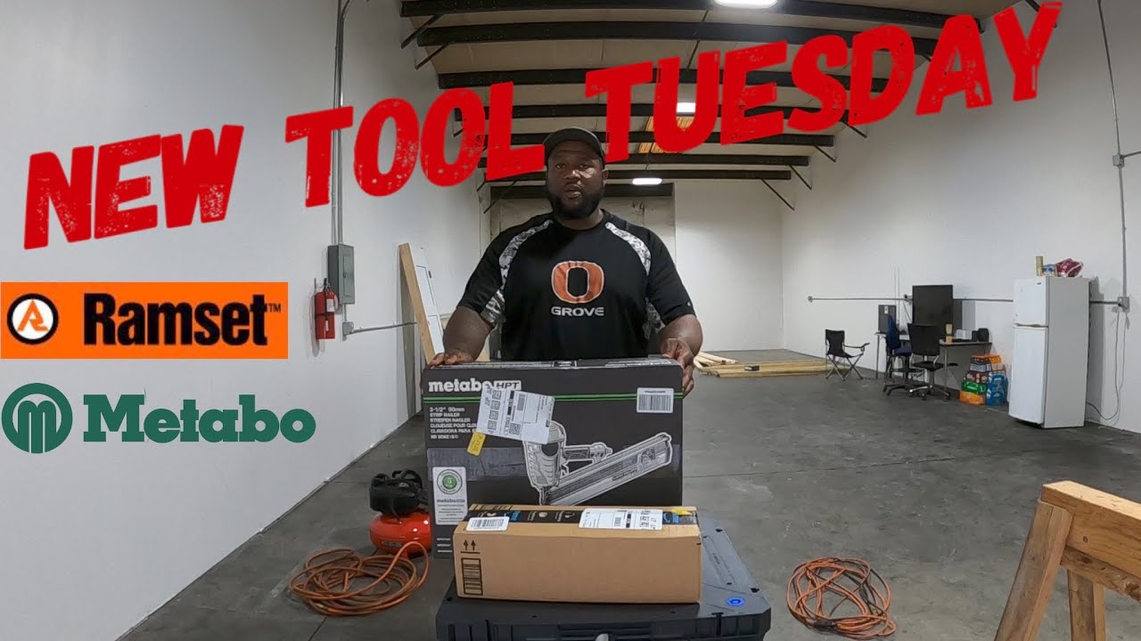 New Tool Tuesday | Episode 5 | Metabo HPT (NR90AES1) | Ramset .22 Cal Trigger Shot